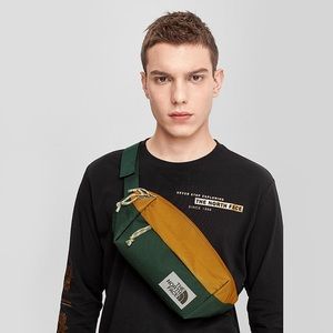 The North Face Lumbar Pack – Timber Tan / Canvas Green / Kelp Tan